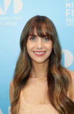 ALISON BRIE at 41st Miami Film Festival 04/13/2024
