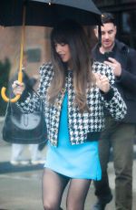 ALISON BRIE Leaves Bowery Hotel in New York 04/02/2024