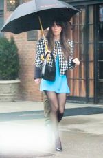 ALISON BRIE Leaves Bowery Hotel in New York 04/02/2024