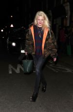 ALISON MOSSHART Arrives at Bella Freud