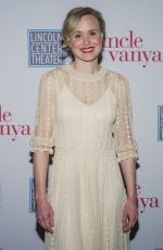 ALISON PILL at Uncle Vanya Broadway Revival Opening Night at Vivian Beaumont Theater in New York 04/24/2024