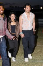 ALLISON HSU Night Out at Coachella Music Festival in Indio 04/13/2024