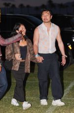 ALLISON HSU Night Out at Coachella Music Festival in Indio 04/13/2024