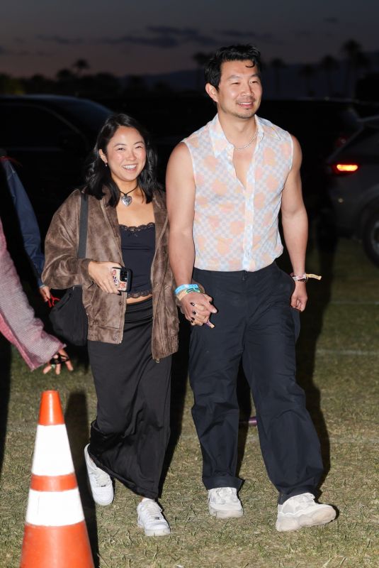 ALLISON HSU Night Out at Coachella Music Festival in Indio 04/13/2024