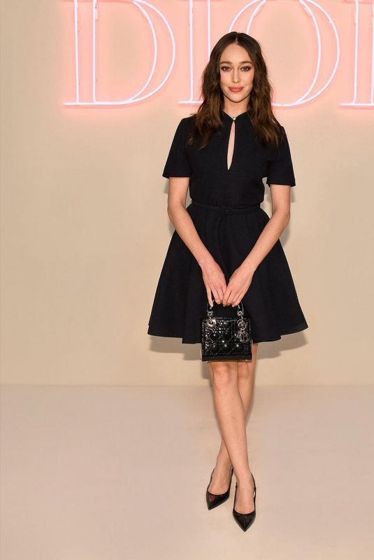 ALYCIA DEBNAM-CAREY at Dior Fall 2024 Fashion Show in New York 04/15/2024