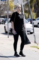 AMANDA BYNES Out and About in Los Angeles 04/12/2024