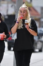 AMANDA BYNES Out for a Coffee with Friends in Los Angeles 04/25/2024
