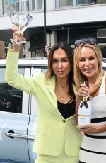AMANDA HOLDEN and MYLEENE KLASS Oromotes Her SS24 Lipsy Clothing Collection at NOHO Studios in London 014/7/2024