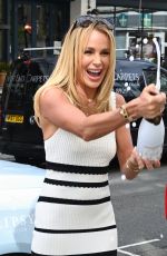 AMANDA HOLDEN and MYLEENE KLASS Oromotes Her SS24 Lipsy Clothing Collection at NOHO Studios in London 014/7/2024