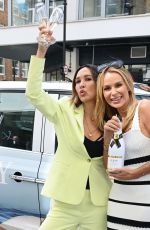 AMANDA HOLDEN and MYLEENE KLASS Oromotes Her SS24 Lipsy Clothing Collection at NOHO Studios in London 014/7/2024