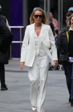 AMANDA HOLDEN Leaves Heart Radio in London 04/19/2024