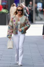 AMANDA HOLDEN Leaves Heart Radio Studios in London 04/18/2024