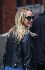 AMANDA HOLDEN Leaves Her Heart FM Show in London 04/16/2024