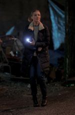 AMANDA SEYFRIED on the Set of Long Bright River 04/08/2024