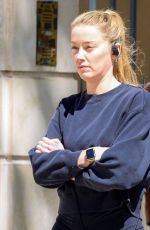 AMBER HEARD Out nad About in Madrid 04/09/2024