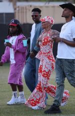 AMBER ROSE at Coachella Valley Music and Arts Festival in Indio 04/12/2024