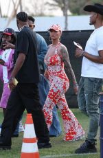 AMBER ROSE at Coachella Valley Music and Arts Festival in Indio 04/12/2024