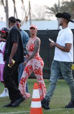 AMBER ROSE at Coachella Valley Music and Arts Festival in Indio 04/12/2024