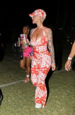 AMBER ROSE Night Out at Coachella Valley Music and Arts Festival 04/12/2024