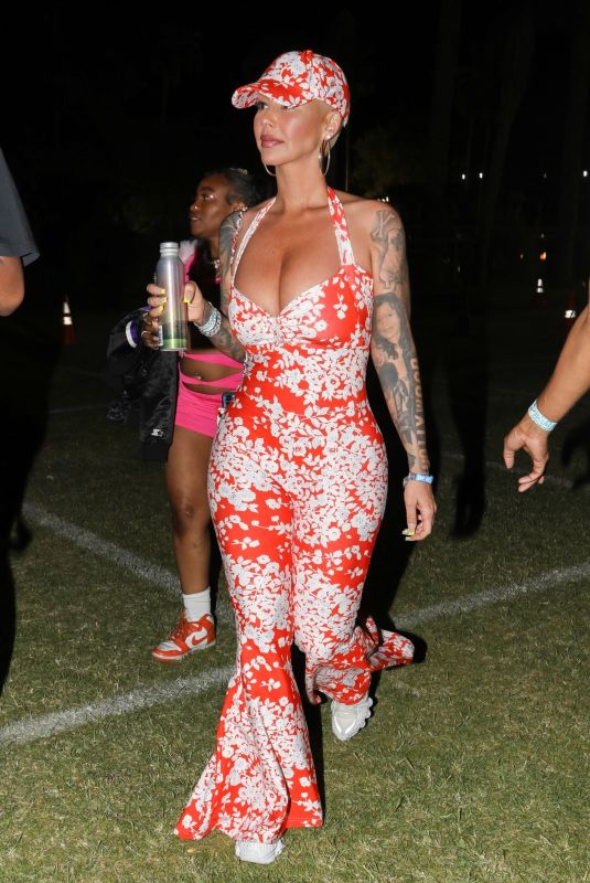 AMBER ROSE Night Out at Coachella Valley Music and Arts Festival 04/12/2024
