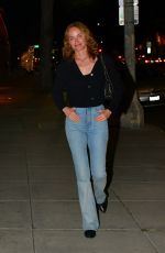 AMBER VALLETTA on a Dinner Date in Beverly Hills 04/17/2024