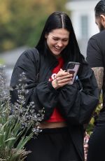 AMELIA HAMLIN Waiting at a Nail Salon in Santa Monica 04/22/2024
