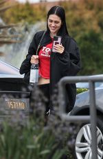 AMELIA HAMLIN Waiting at a Nail Salon in Santa Monica 04/22/2024