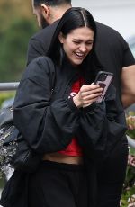 AMELIA HAMLIN Waiting at a Nail Salon in Santa Monica 04/22/2024