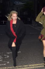 AMY FULLER and KATYA JONES Arrives at No7 Launch Party at The Ghurkin in London 04/10/2024