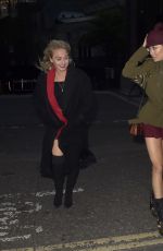AMY FULLER and KATYA JONES Arrives at No7 Launch Party at The Ghurkin in London 04/10/2024