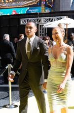 AMY ROBACH Arrives at 2024 iHeartRadio Music Awards in Hollywood 04/01/2024