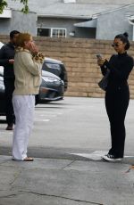 ANGELA AGUILAR Arrives at Matsuisha in Los Angeles 04/25/2024