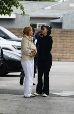 ANGELA AGUILAR Arrives at Matsuisha in Los Angeles 04/25/2024