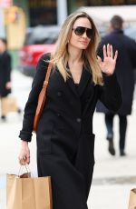 ANGELINA JOLIE Out and About in New York 04/06/2024