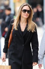 ANGELINA JOLIE Out and About in New York 04/06/2024