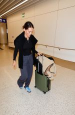 ANNA SAHRYPOVA Arrives in Los Angeles 04/28/2024