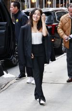 ANNA SAWAI Arrives at Good Morning America in New York 04/17/2024