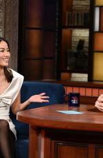 ANNA SAWAI at Late Show with Stephen Colbert in New York 04/15/2024