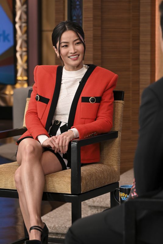 ANNA SAWAI at Live with Kelly and Mark 04/17/2024