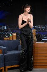ANNE HATHAWAY at Tonight Show Starring Jimmy Fallon in New York 04/29/2024