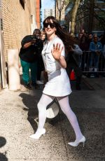 ANNE HATHAWAY Out and About in New York 04/29/2024