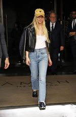 ANYA TAYLOR-JOY and Malcolm McRae Leaves Their Hotel in New York 04/16/2024