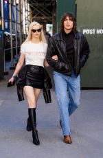 ANYA TAYLOR-JOY and Malcolm McRae Out on Her 28th Birthday in New York 04/16/2024