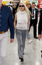 ANYA TAYLOR-JOY Arrives at Sydney Airport 04/30/2024