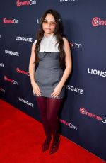 ARIANA GREENBLATT at Lionsgate Presentation at Cinemacon in Las Vegas 04/10/2024