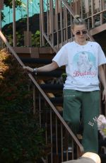 ARIANA MADIX and Daniel Wai Moving Items in Their New Home in Los Angeles 04/15/2024