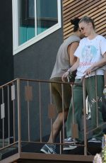 ARIANA MADIX and Daniel Wai Moving Items in Their New Home in Los Angeles 04/15/2024