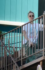 ARIANA MADIX and Daniel Wai Moving Items in Their New Home in Los Angeles 04/15/2024