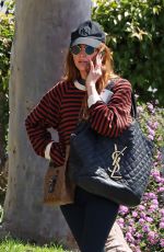 ASHLEE SIMPSON Heding to Pilates Class in Los Angeles 04/17/2024