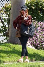ASHLEE SIMPSON Heding to Pilates Class in Los Angeles 04/17/2024